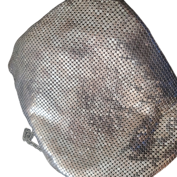 Whiting & Davis Co Silver Mesh Evening Bag - Picture 6 of 15